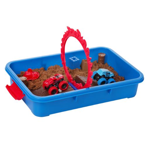 Monster Truck Sand Play Set with 2 Lbs of Sand