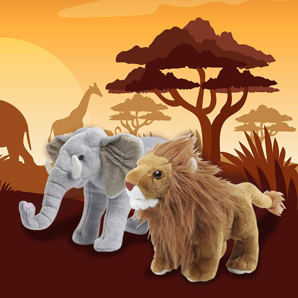 Jungle Animals Toys Set of 4 Wild Animals
