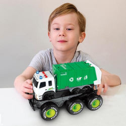 Friction Powered Monster Truck with Lights and Sounds
