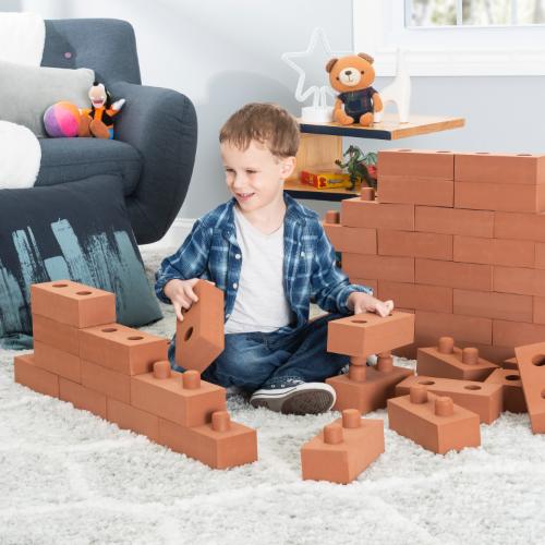 Building 25-pieces Big Foam Brick Set