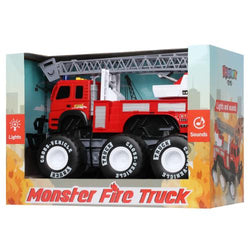 Friction Powered Monster Truck with Lights and Sounds