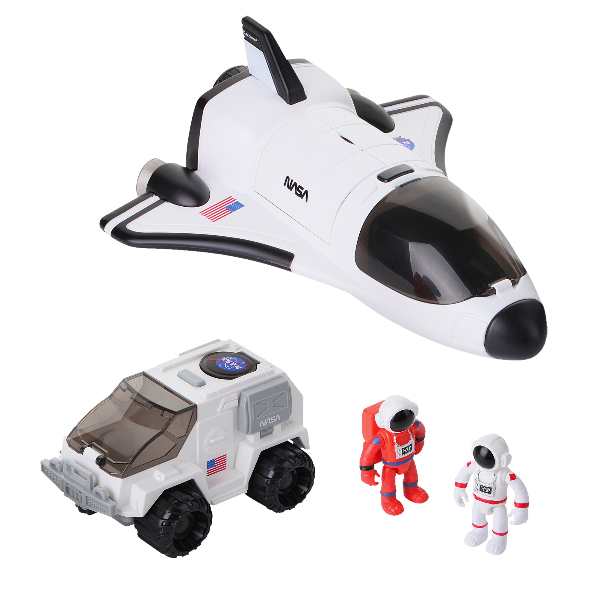 Space Shuttle Rover Set with 2 Astronauts