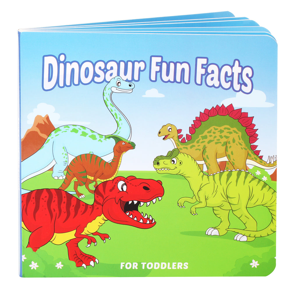 12” Dinosaur Plush Animal Gift Set with Fun Facts Book