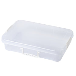15" Portable Sensory Play Tray with Lid, Fill with Water, Sand, Beads and More